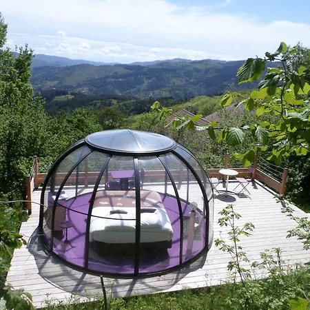 豪华帐篷 Nuits D'y Cimes : Nuit Insolite Bulle, *