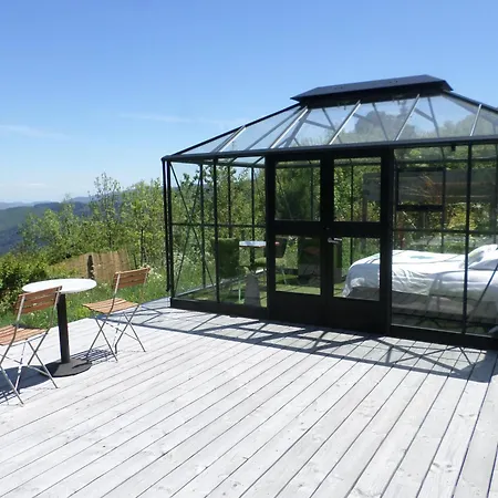 豪华帐篷 Nuits D'y Cimes : Nuit Insolite Bulle, Jaunac